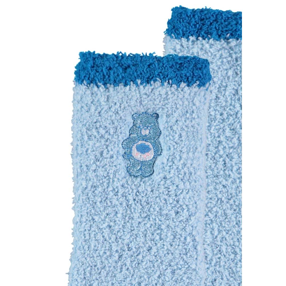 Care Bears - Grumpy Bear Fluffy Socken - Blau